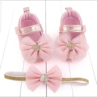 MERAH GIRLS' SHOES GIRLS' PREWALKER SHOES RED PINK WHITE BABY SHOES RED WHITE PINK 14373