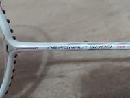 RAKET LINING BADMINTON AERONAUT 9000 PUTIH