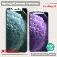 Xiaomi Redmi Y3 / Y2 / Y1 Lite / Y1 / S2 / Pro 2 / Pro Hydrogel Front PurpleRay / GreenRay Screen Pr