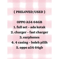 AUTHENTIC 100% ORIGINAL USED OPPO A54 4G 64GB POWERED BY ANDROID