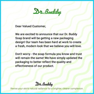 ∆ ♚ ◮ Buy 3 Soap of Dr.Buddy | Skin Problem | 100g | Coconut Soap | Anti-Bacterial Soap |