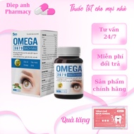 [GENUINE] Omega 3679 Bach Mai Box of 60 Tablets Supports Reducing Dry Eyes and Eyestrain Supports Vi
