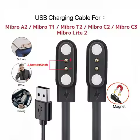 Watch Charging Cable For AMAZTIM C20/C20 Pro/M1 Pro Charger for Kospet Tank M1 Pro/Tank T1 Pro/Tank