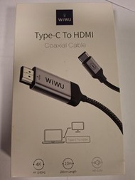 二手type C 轉HDMI線