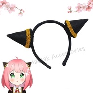 Anya Anime Character Headband inspired Spy X Family Anya Forger Hand Fan Cosplay