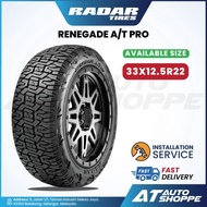 Radar Renegade AT Pro 22" Tyre 33 12.5 R22 4X4 4WD (1 Tire)