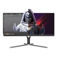 優選AOC U34G3M 34英寸准4K帶魚屏100HZ電競顯示器1MS旋轉升降台式【滿300出貨】