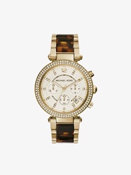 นาฬิกาข้อมือผู้หญิง Michael Kors Parker Chronograph Tortoiseshell Multi-color MK5688