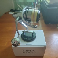 Shimano Stradic FL 2019 4000 XG + Knob Gomexus (Reel Jigging Ringan, Smooth & Kuat) - tanpa tali