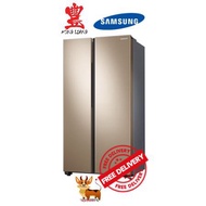 SAMSUNG RS62R5006F8 647L SPACEMAX SIDE-BY-SIDE DOOR FRIDGE ( 3 TICKS )