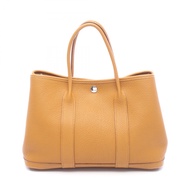 【二手】愛馬仕 HERMES 托特包 Garden Party TPM 051568CK 芝麻色皮革 Garden Party TPM 芝麻色 女士二手 A