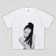 Exclusive New Product aespa giselle giselle Concert Peripheral Short-Sleeved T-Shirt High Street Ret