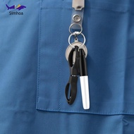 [Simhoa] 15 Pack Nurse Pen Set Multifuction Foldable Scissors Medical Mini Permanent Markers Compact