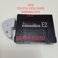 ORIGINAL TOYOTA VIOS & YARIS E2 IMMOBILIZER ECU 89784-52050