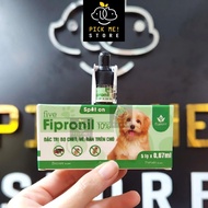 Five Fipronil 10% Spot On Small Ticks and Fleas Killing for Dogs and Cats