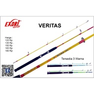 Exori Veritas Clear Solid Fiber Fishing Rod