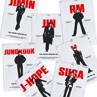 B T S 2.0 Silhouette Posters | A4 Size