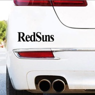 RedSuns INITIAL D JDM Car Sticker Auto Body Bumper Window Motorcycle  Vinyl Film Decal Car Tuning Ac