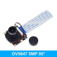Raspberry Pi 4 Night Vision Fisheye Camera 5mp Ov5647 70/95/160 Degree Focal Adjustable Camera For R