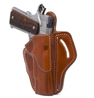 1791 Gunleather 1911 Holster, Right Hand OWB Leather Gun Holster for Belts fits All 1911 Models with