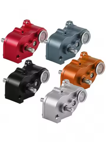 1/10 Off-Road Vehicle LCG Low Center of Gravity Transmission SCX10 Metal Transmission Lightweight Tr