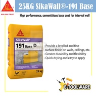 25kg Sikawall 191 White Base Skim Coat (Kasar)