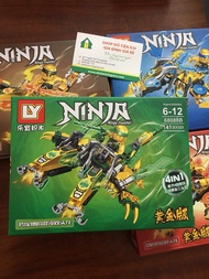 Lego Ninja GIÁ CỰC SỐC 1 Hộp Lego NINJA(100-135 miếng ghép) đồ chơi ghép hình lego đồ chơi xếp hình