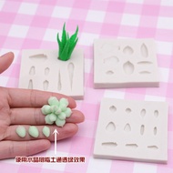 Ultra Light Clay Transparent American Clay Soft Clay DIY Succulent Slice Mold Mini Small Potted Fond