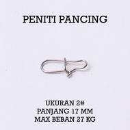 30 Pcs Snap Peniti Pelampung Galatama Pancing Lebih Besar & Tebal