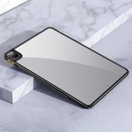 全城熱賣 - 適用於 iPad Pro 12.9 2022 / 2021 / 2020 TPU+PC 防摔透明保護套（黑色）