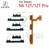 For Xiaomi 12T / 12T Pro Power button flex on off Button Side Key Volume Up Down Flex Cable Replacem