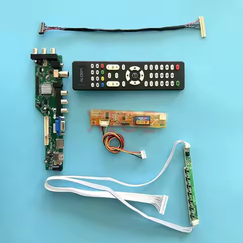 For N154I1 N154I2 N154I3 N154I5 Driver Board USB+HDMI+VGA+AV+IR LCD Display 1CCFL 1280*800 LVDS-30Pi