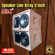 Speaker Audax 5 inch + Box Speaker Line Array 5 inch miniatur