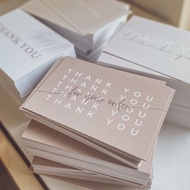 Thank you card-03 : card Minimal Style