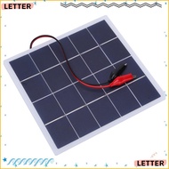LETTER  Panel, Polycrystalline Silicon 4W 5V DIY  Panel, Durable 172x175x2mm Portable Lightweight  P