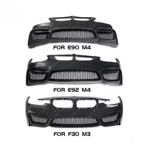 New Design for E92 E90 F30 Front Bumper Upgrade to M3 M4 Style Front Bumper
