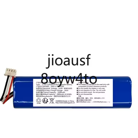 S09-LI-148-3200 14.8V 2900mAh 42.92Wh Lithium-ion Cylindrical Rechargeable Battery Pack