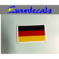 Eurodecals Germany Flag Printed Sticker