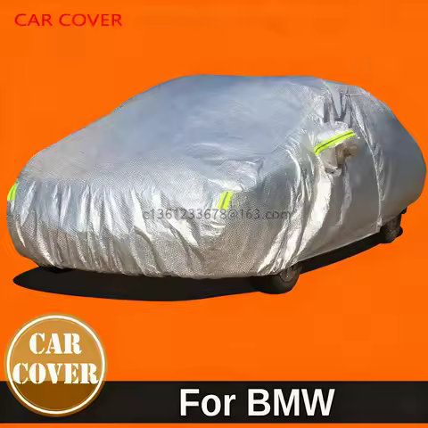 Cotton Car Cover for BMW 1 2 3 Series F52 F21 F20 E87 E81 E82 E88 F22 F23 F45 F46 E21 - Sun Snow Hai