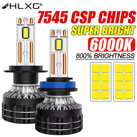 H7 Canbus LED Headlight Bulbs K5C Plus H7 H4 H11 H8 H9 H1 9005 HB3 9006 HB4 9012 Turbo Auto Headlamp
