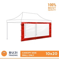 10x20 CANOPY TRANSPARENT SIDE WALL ONLY KAIN SISI KANOPI SAHAJA Waterproof Exhibition Event