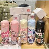 Cute Labubu thermos water bottle