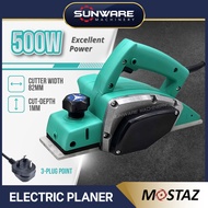 Mostaz 500W Electric Planer MS1900B | Mesin Ketam Kayu Elektrik | 3-MONTHS WARRANTY