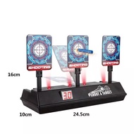 360° Rotating Movable Electronic Scoring Target Automatic Return Dmart Toy Gun Target Shooting Acces