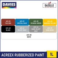 ♞Davies Acreex Rubberized Floor Paint Crystal Blue - 1L