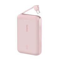 BPB021FQPK BELKIN POWER BANK 10K W/ CABLE PINK PD 20W