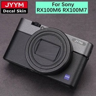 RX100M6 RX100M7 Decal Skin Vinyl Wrap Film Lens Body Protective Sticker Coat For Sony DSC-RX100M6 DS