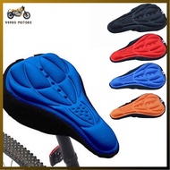 3D GEL Silicone Bike Bicycle Cycling Soft Comfort Saddle Cushion Seat Pad Cover [99PRO MOTOR]