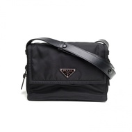 PRADA Re-NylonCINI郵差包小號黑色尼龍