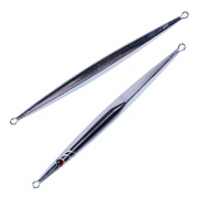 Slow Pitch Jigging Sea Saltwater Fishing Lures Fast Sinking Chrome Metal Jig Dorado Barracuda Killer